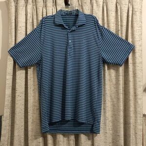 Turtleson Stripe Performance Polo